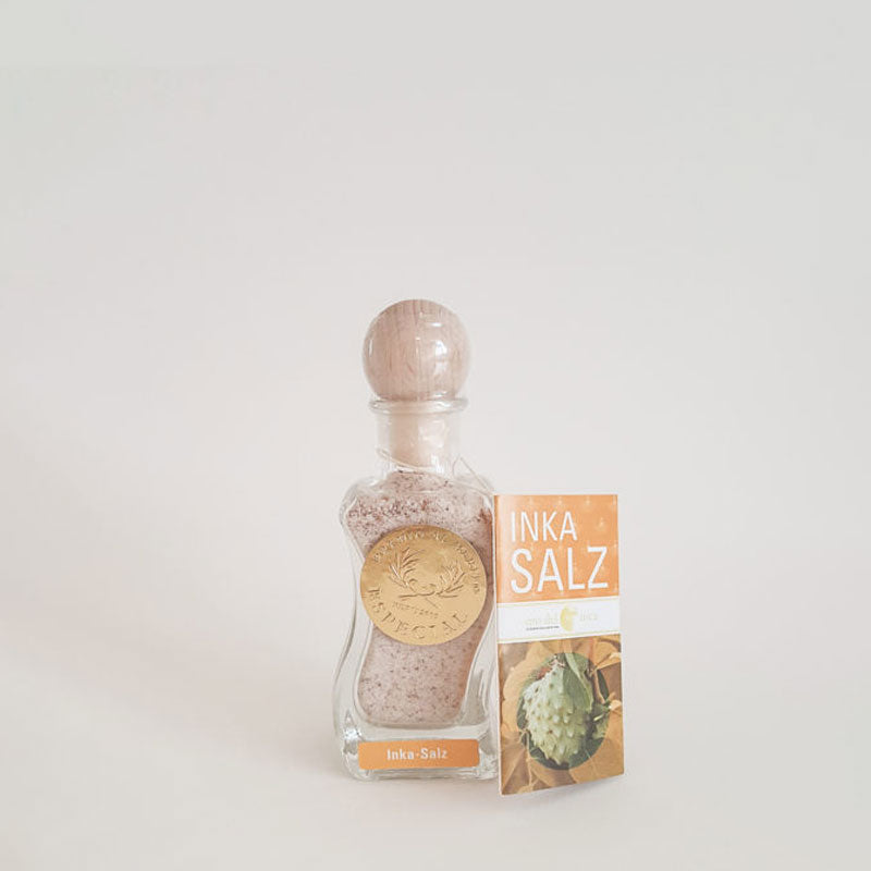 Inka-Salz, 110 g, in Glasflasche
